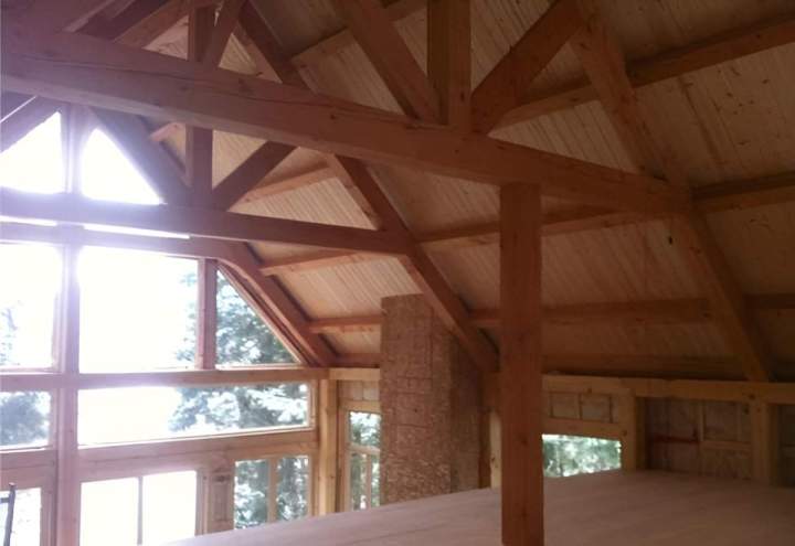 Charpente construction bois Granby