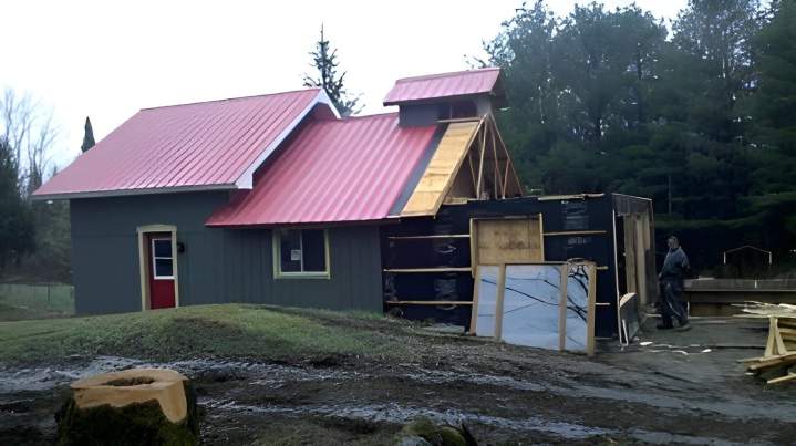 Travaux de rénovation en cours Granby